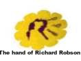  The Richard Robson Hand Logo